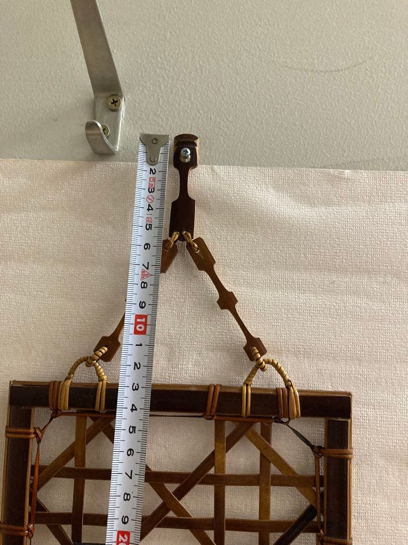 竹工芸　短冊かけ　竹　八木澤正