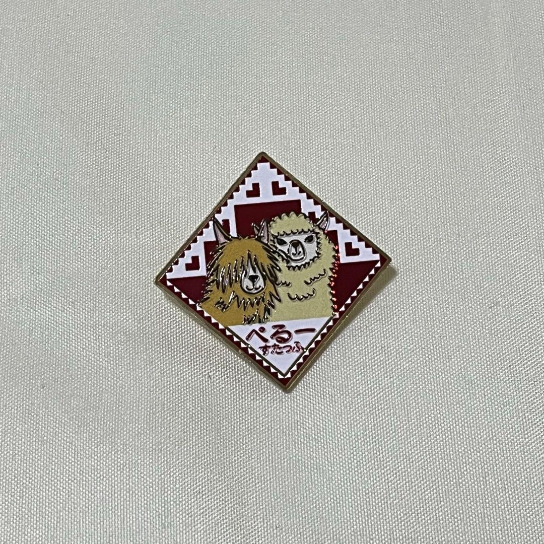 ペルーパビリオン　スタッフピンバッチ　大阪関西万博