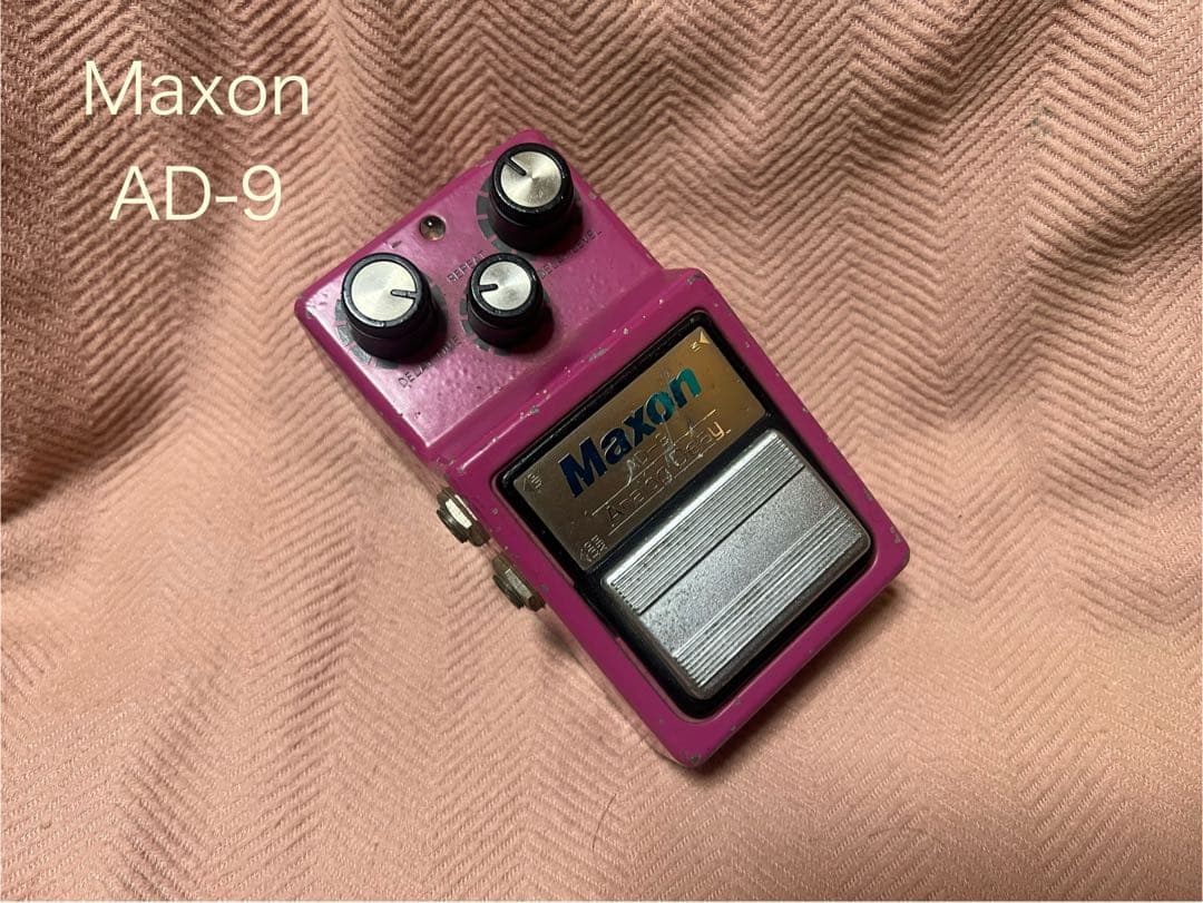 Maxon AD-9 アナログディレイ ピンク