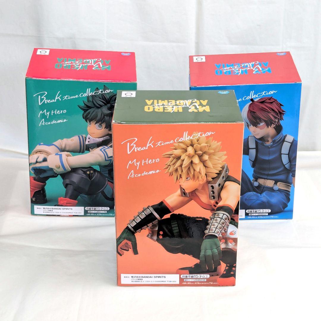 緑谷出久　爆豪勝己　轟焦凍　Break Time Collection　セット