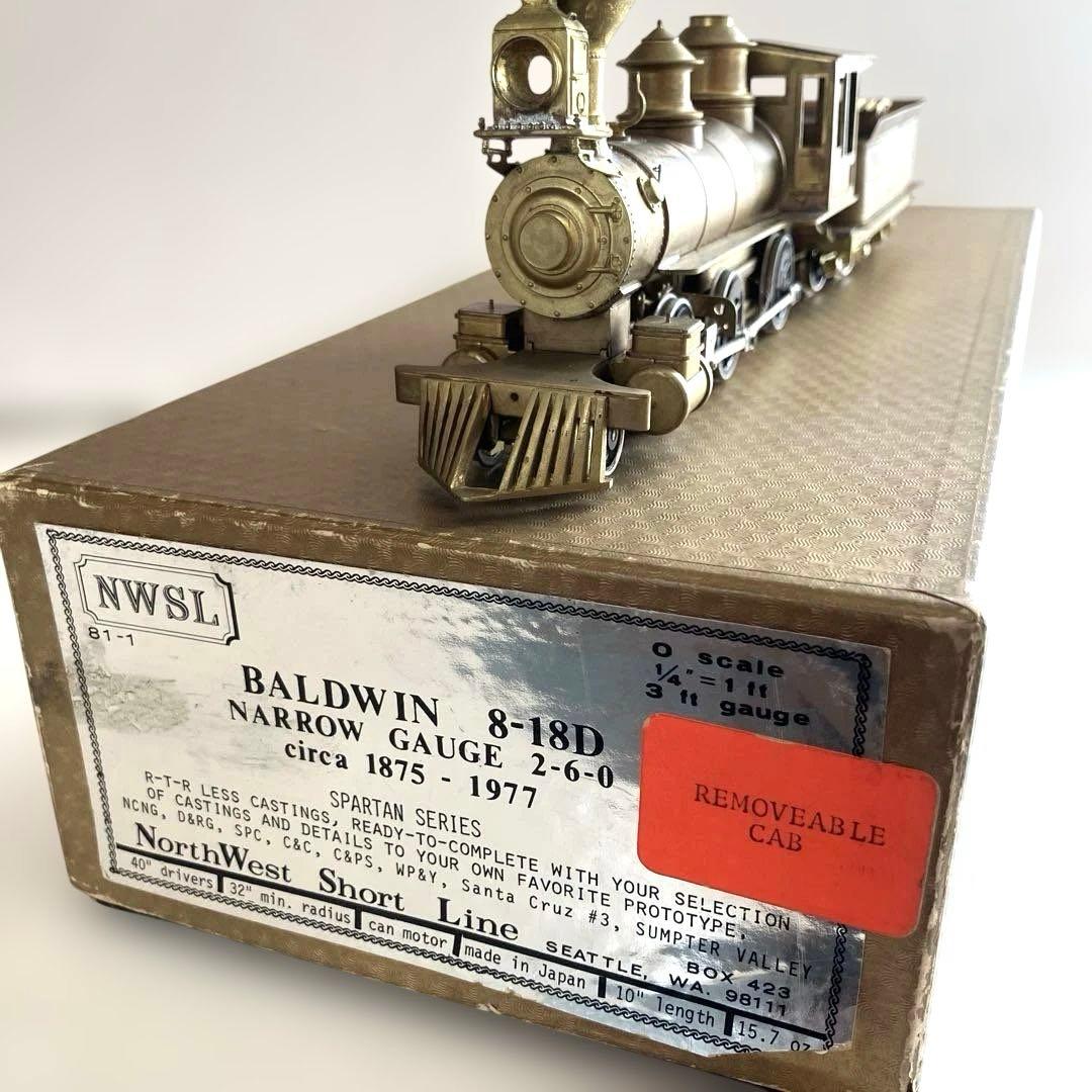 鉄道模型 NWSL On3 Baldwin 2-6-0