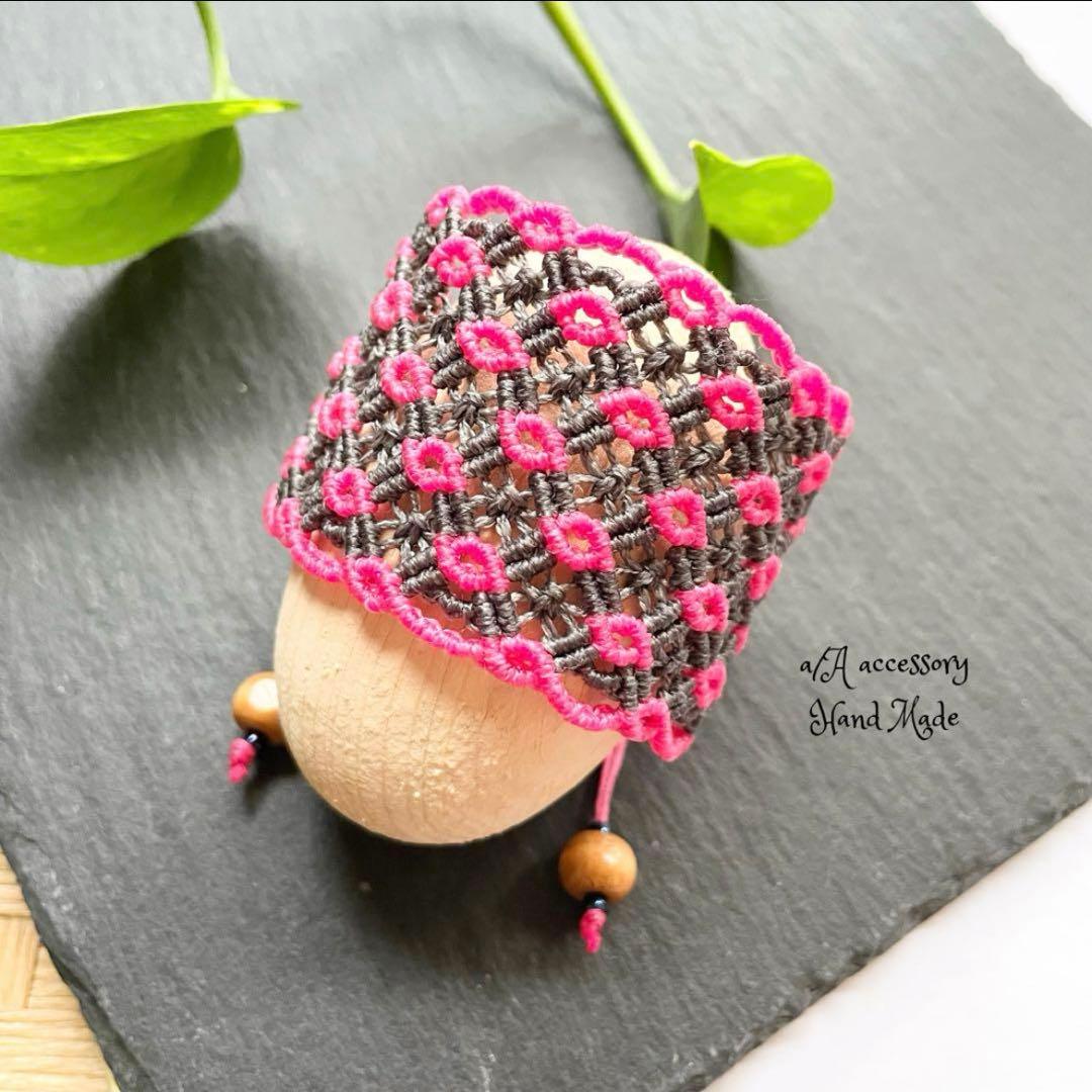 301 「butterfly」　マクラメチョーカー　ターコイズ