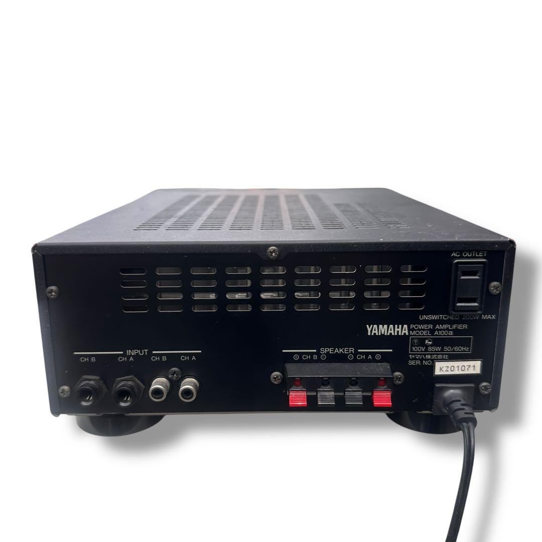【激レア！動作品】YAMAHA A100a パワーアンプステレオパワーアンプ
