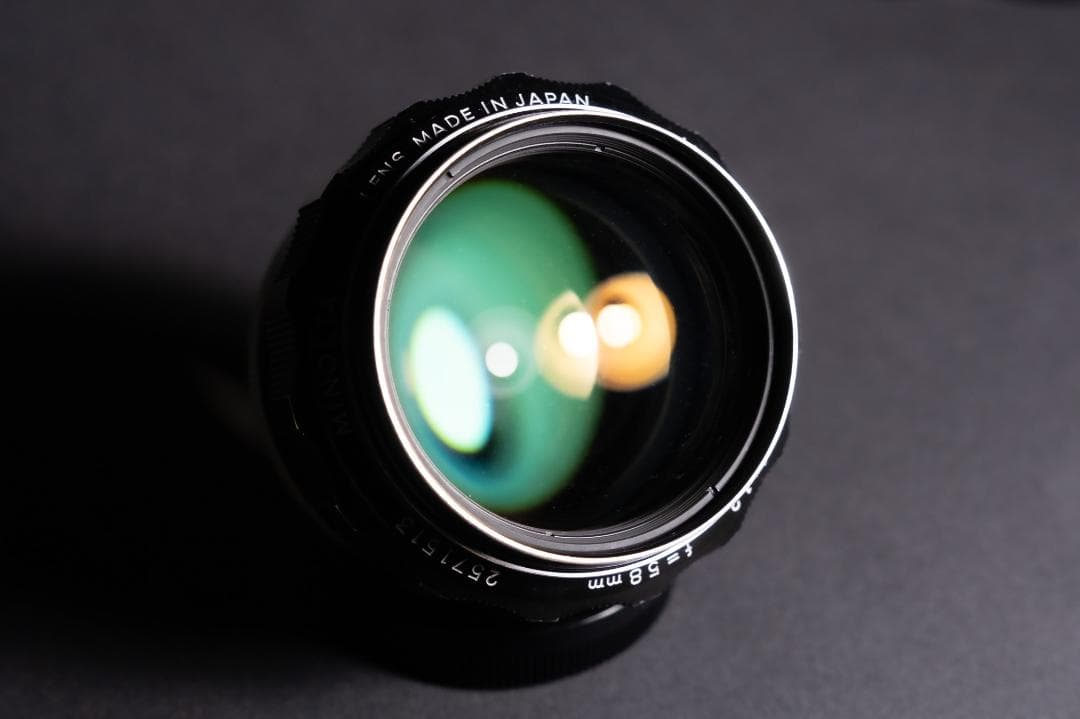 レンズ(単焦点) Minolta MC ROKKOR 58mm f1.2