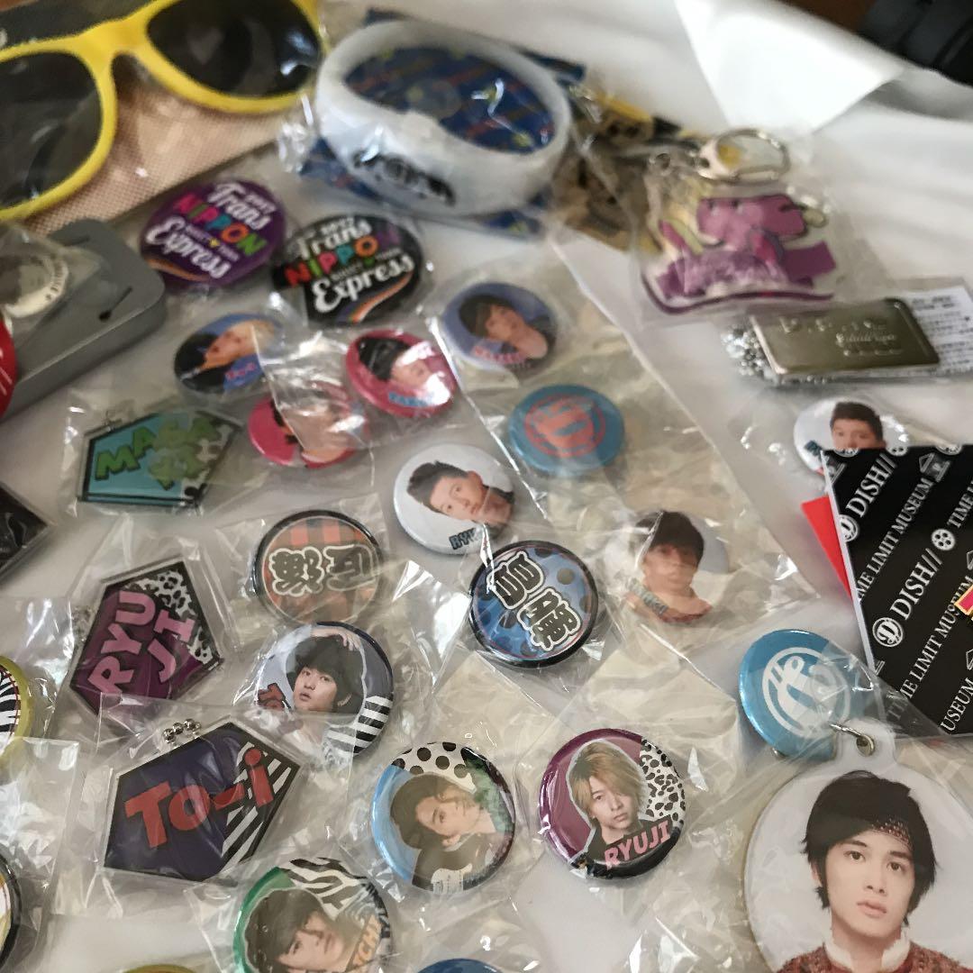 DISH// 缶バッチ サングラス ヘアゴム