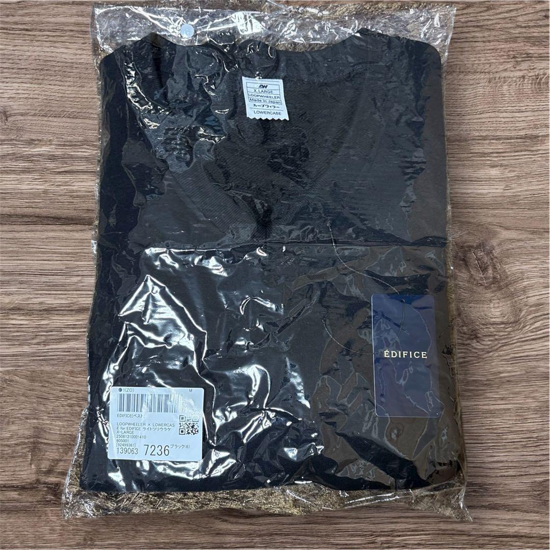 LOOPWHEELER × LOWERCASE for EDIFICE ベスト