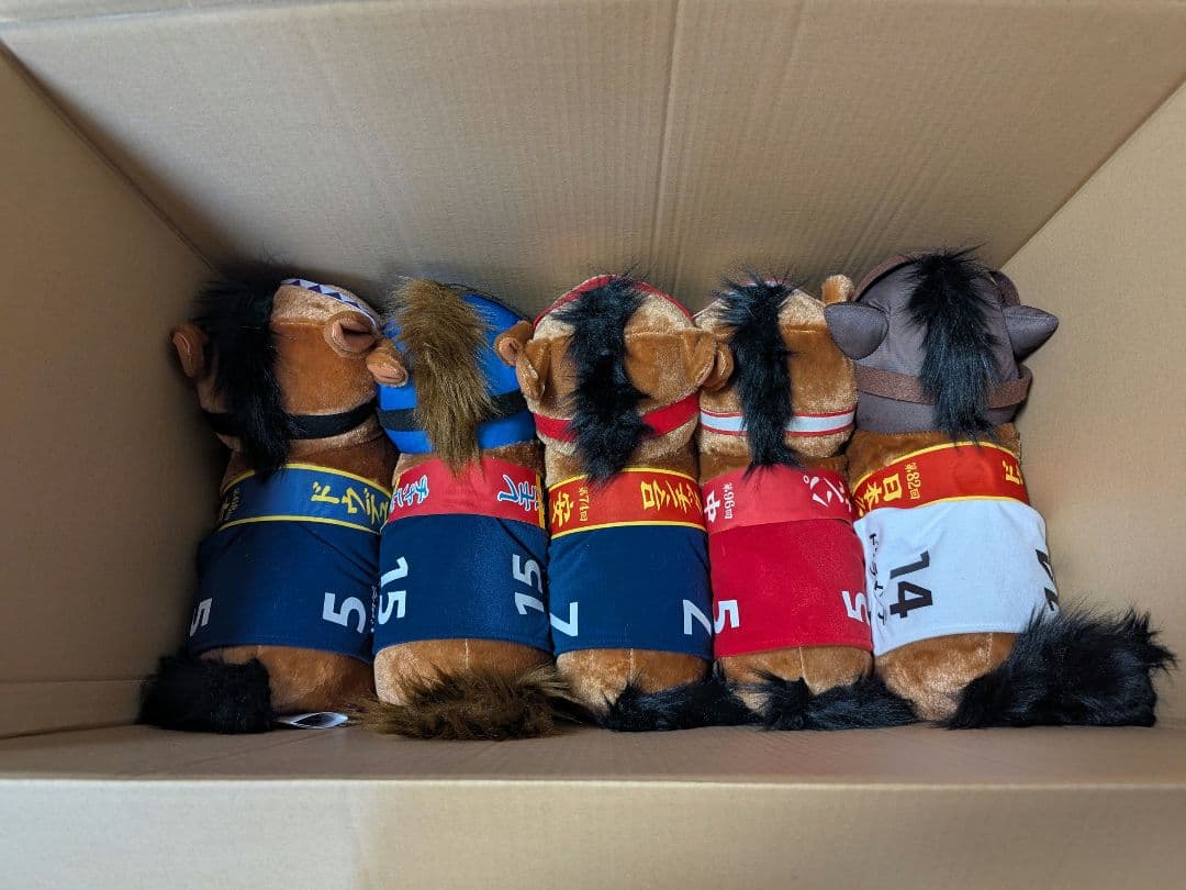 サラブレッドコレクション big ぬいぐるみ マスコット 競馬 ダービーまとめ