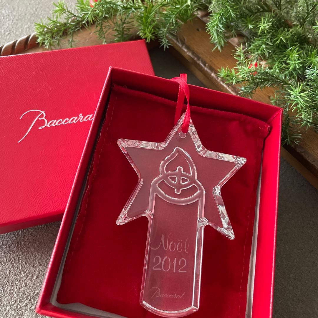 Baccarat 2012年 ノエル クリスマスオーナメント