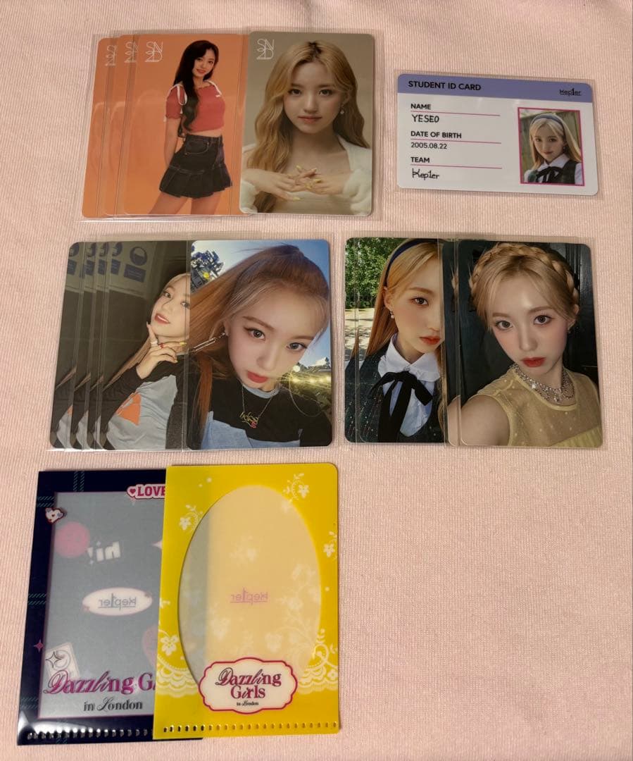 Kep1er イェソ トレカグッズまとめ売り