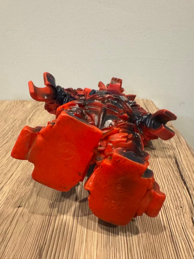 マルサン スタンダードサイズ ガルバン 230mm 赤成型ブルメタ【ジャンク】