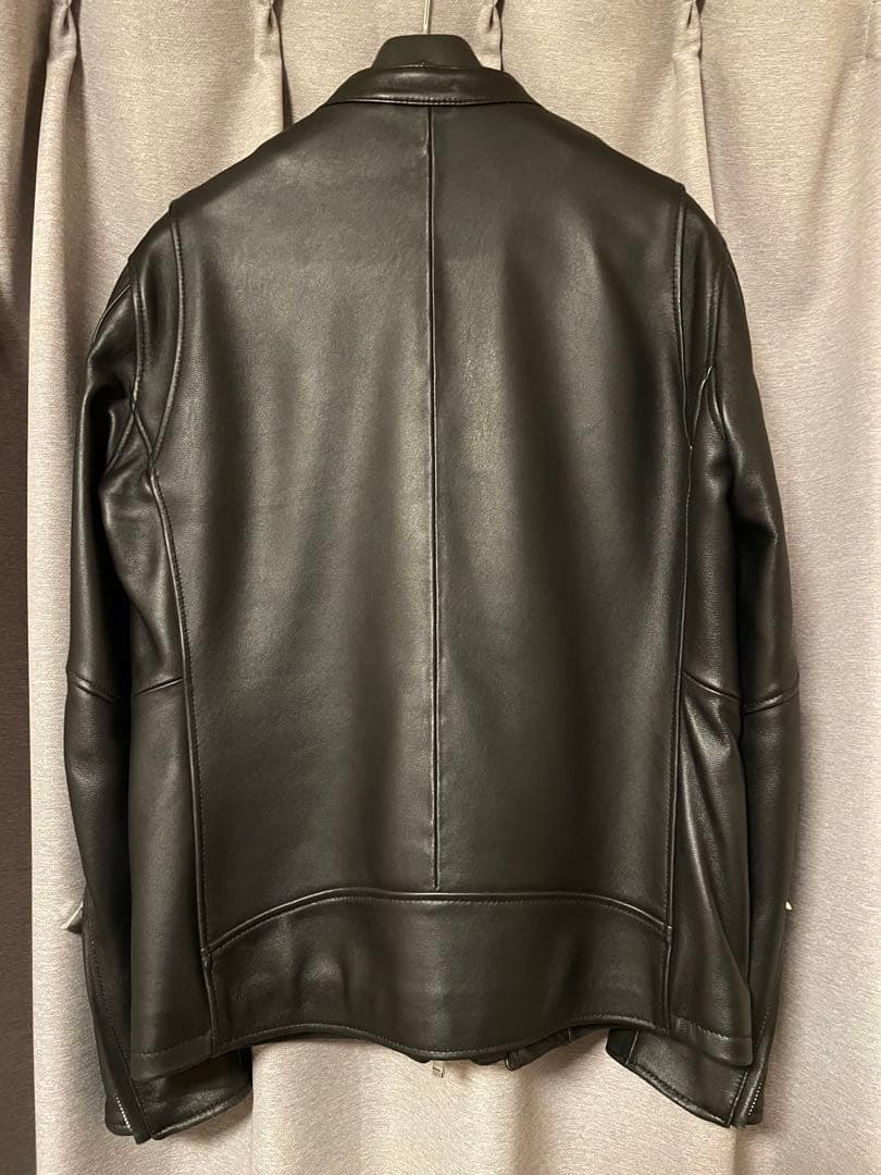 URBAN RESEARCH シングルライダース 黒 ラムレザー Mサイズ