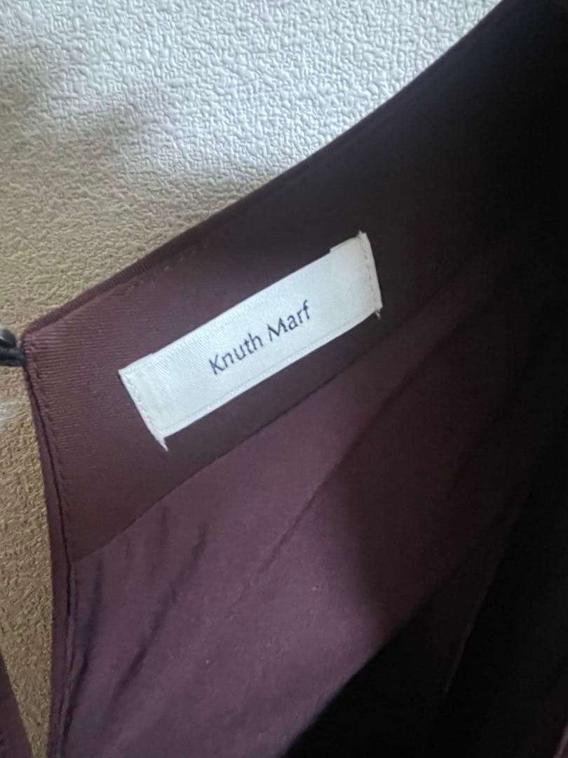 Knuth Marf frill sleeves one piece XSサイズ