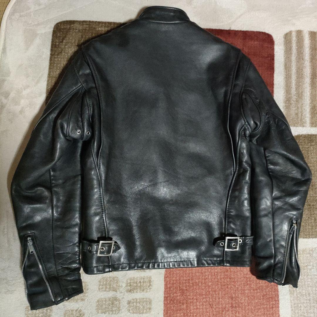 T*A様 人気定番Schot別注641SPシングルライダースジャケット３４ダメな