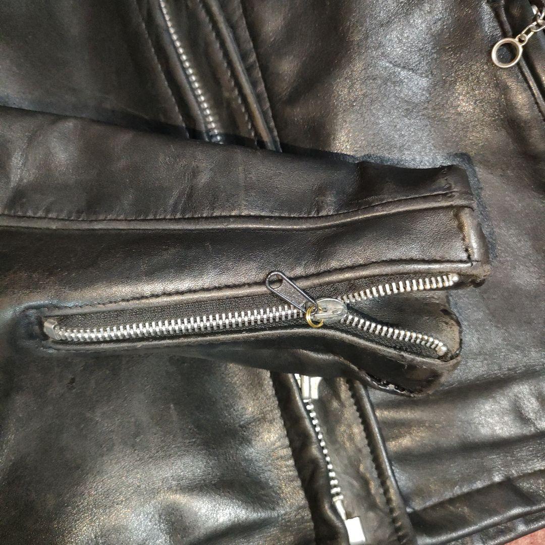 T*A様 人気定番Schot別注641SPシングルライダースジャケット３４ダメな