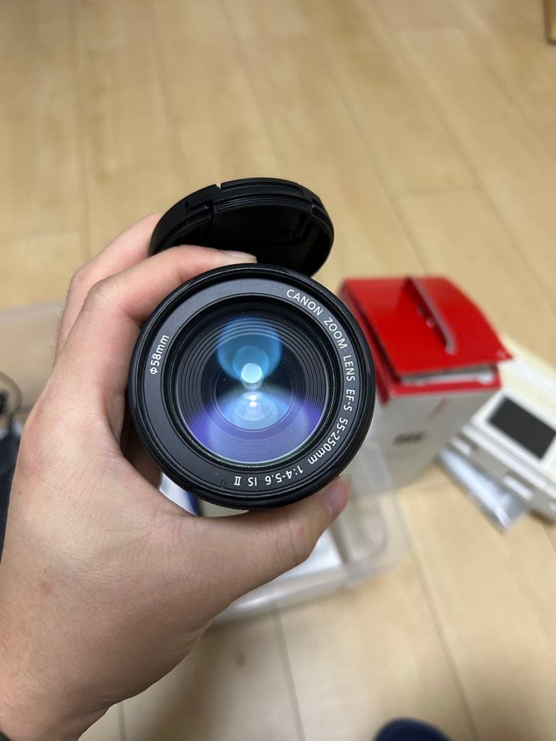 レンズ(ズーム) Canon EFS 55-250mm F4-5.6 IS ll