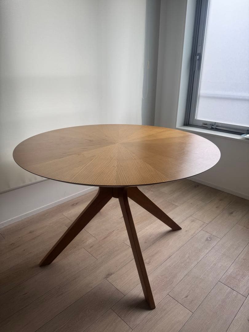 ダイニングテーブル 丸テーブル オーク　110cm 定価6万