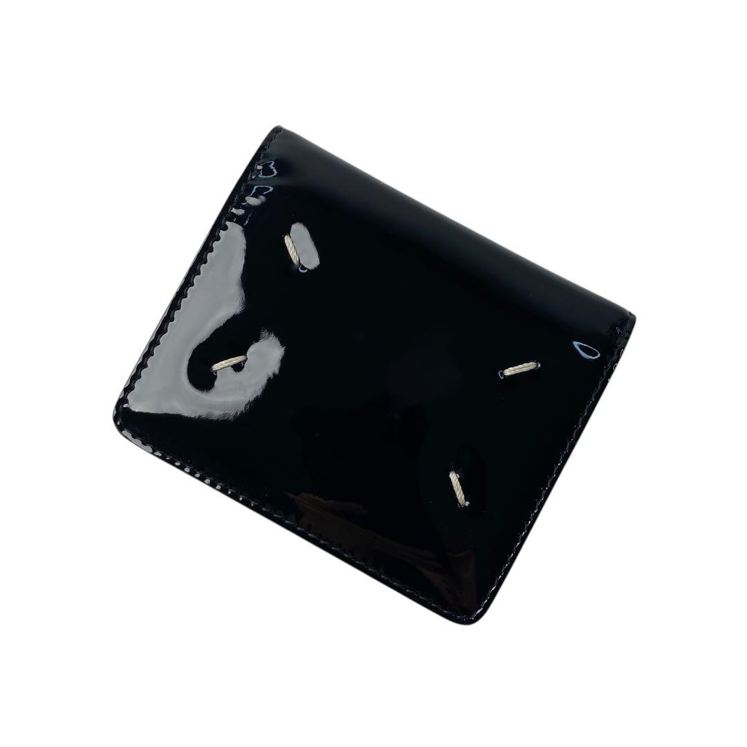 メゾンマルジェラMaison Margiela 二つ折り財布 エナメル