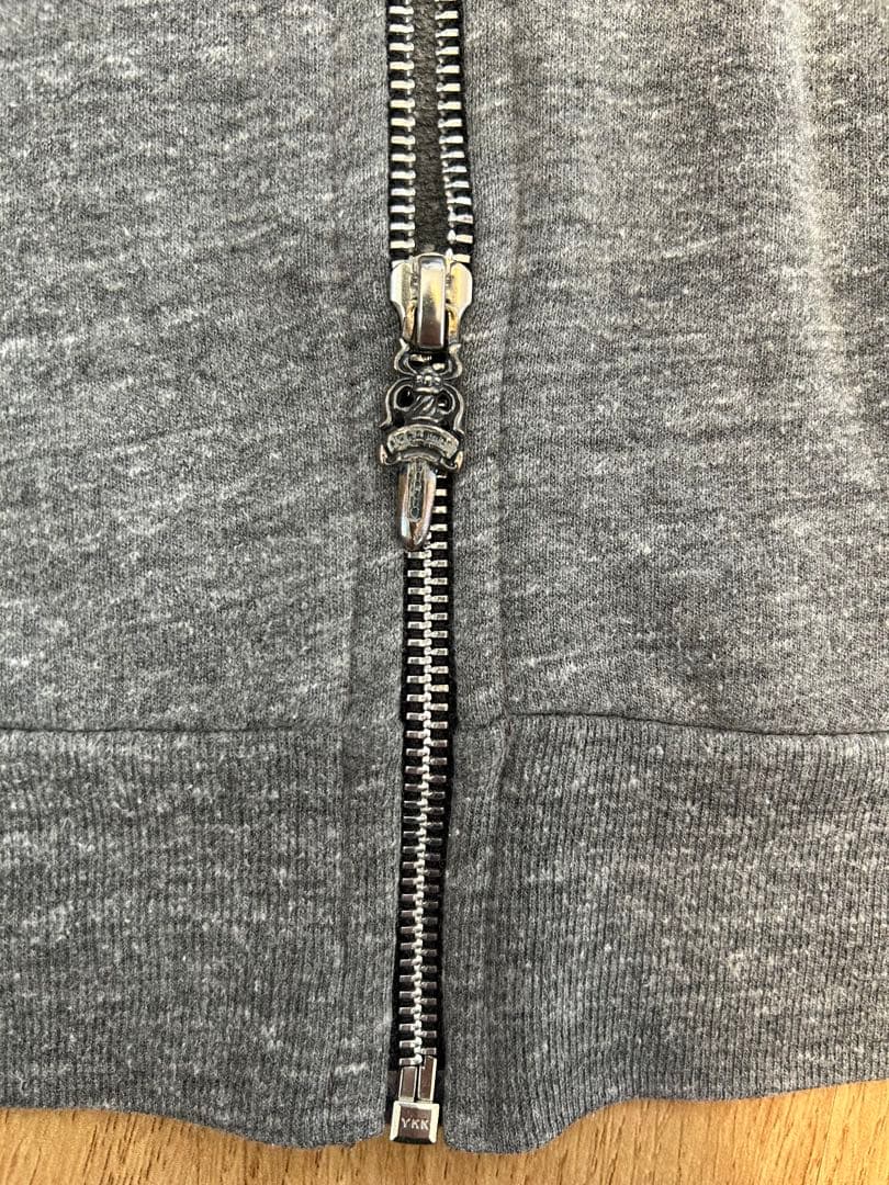 CHROME HEARTS クロムハーツ　クロスロゴ　タガー　ジップパーカー　M