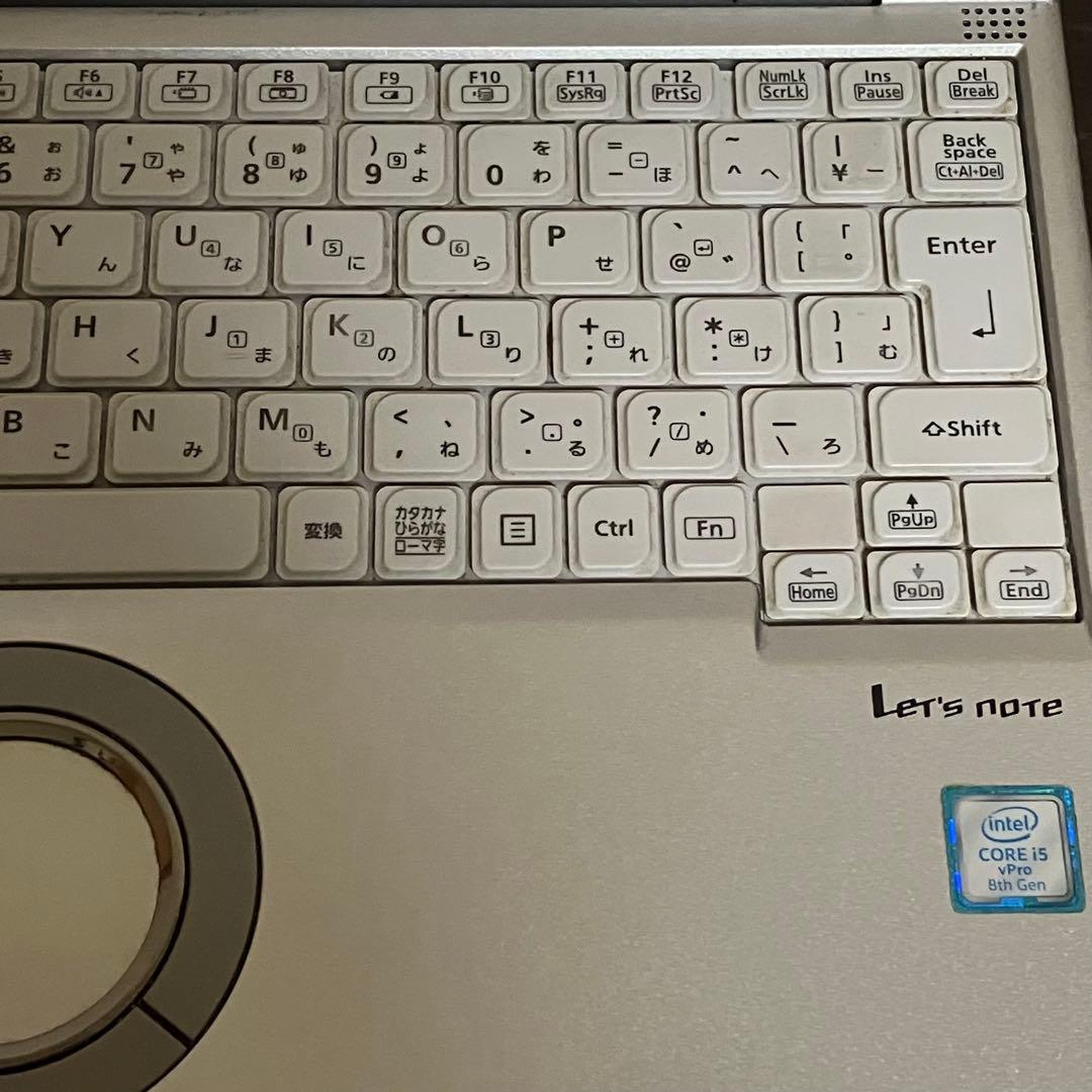 Let's note Win11 8世代i5/RAM8GB/SSD256GB 3