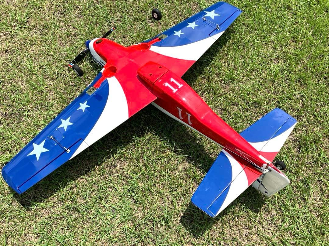 お引取り希望！　中古 RC電動飛行機 ムスタング Miss America