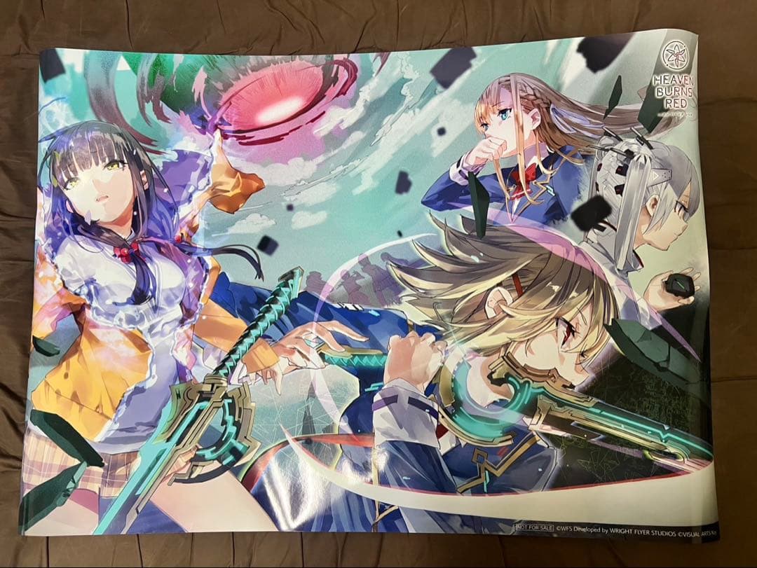 【超希少】限定5名当選！ヘブンバーンズレッドA1ポスター