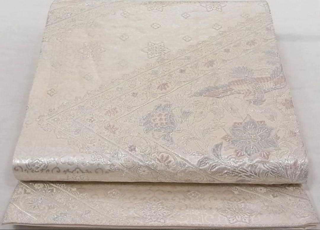 振袖フルセット6点特価　サイズM〜Ｌ　正絹　御所車　売り切り終了