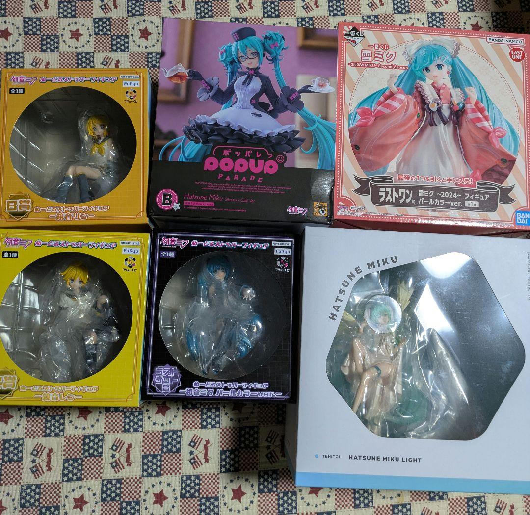 初音ミクフィギュアまとめ売り　フリュー　グッスマ　一番くじ