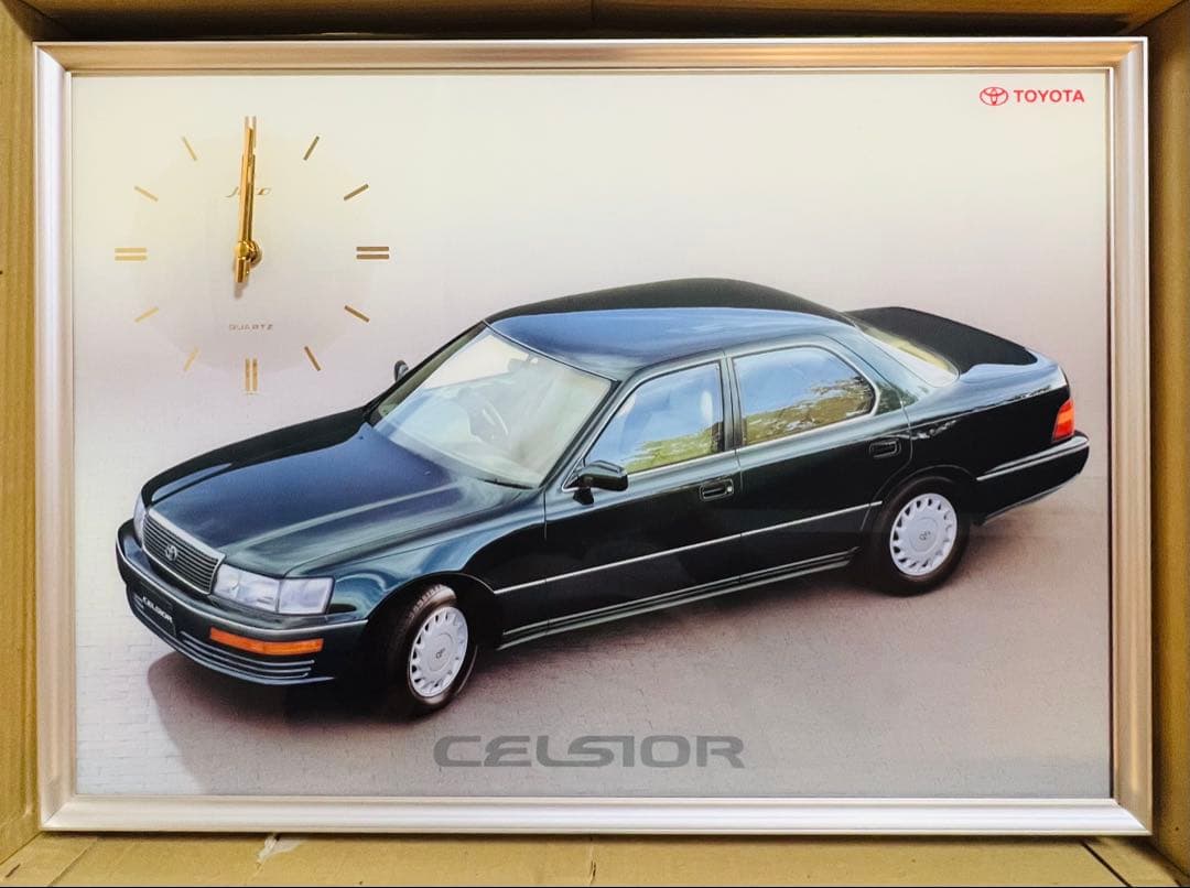 レア‼️新品未使用‼️トヨタ 初代セルシオ アート　壁掛け時計