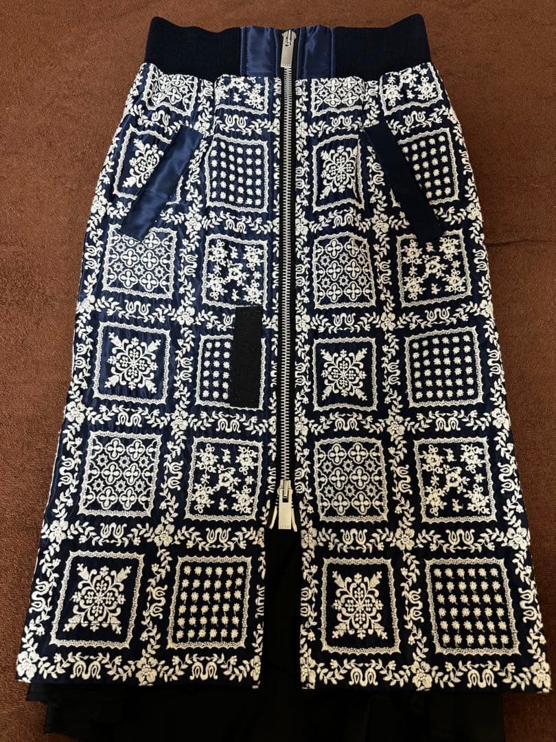 sacai サカイ× レインスプーナー　スカート