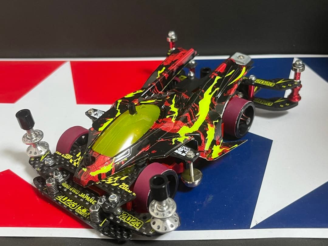 ミニ四駆　完成品　MAマシン　フルカーボン　サンダーショットMK-2