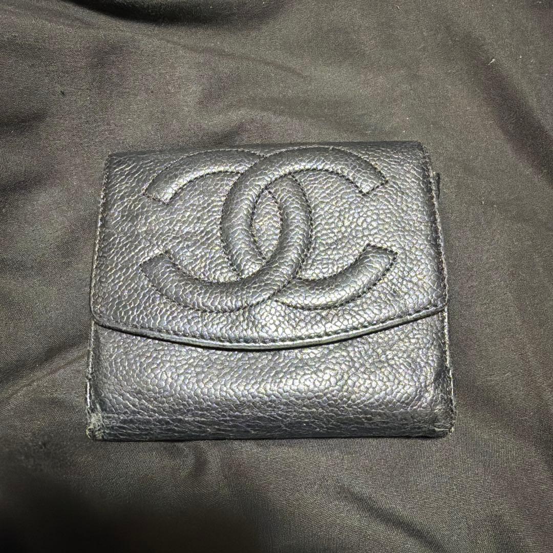 シャネル CHANEL 折り財布