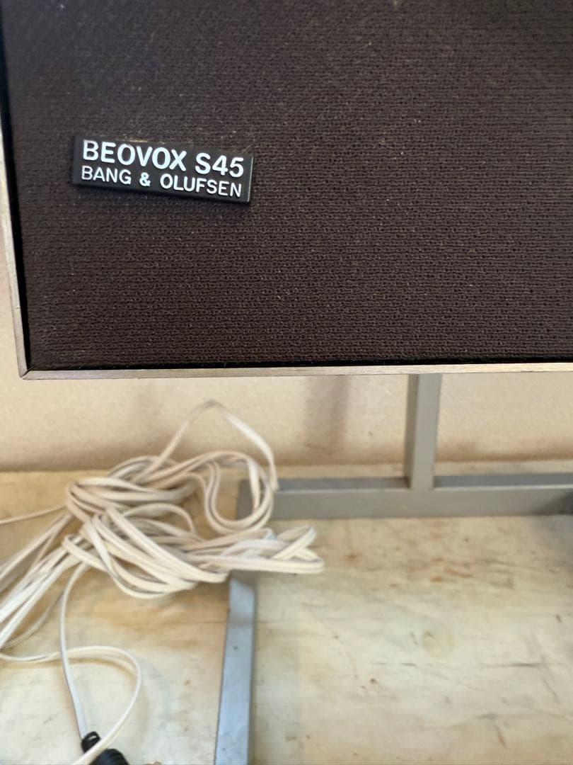 Bang&Olufsen BEOVOX S45-2 ペアスピーカー スタンド付き
