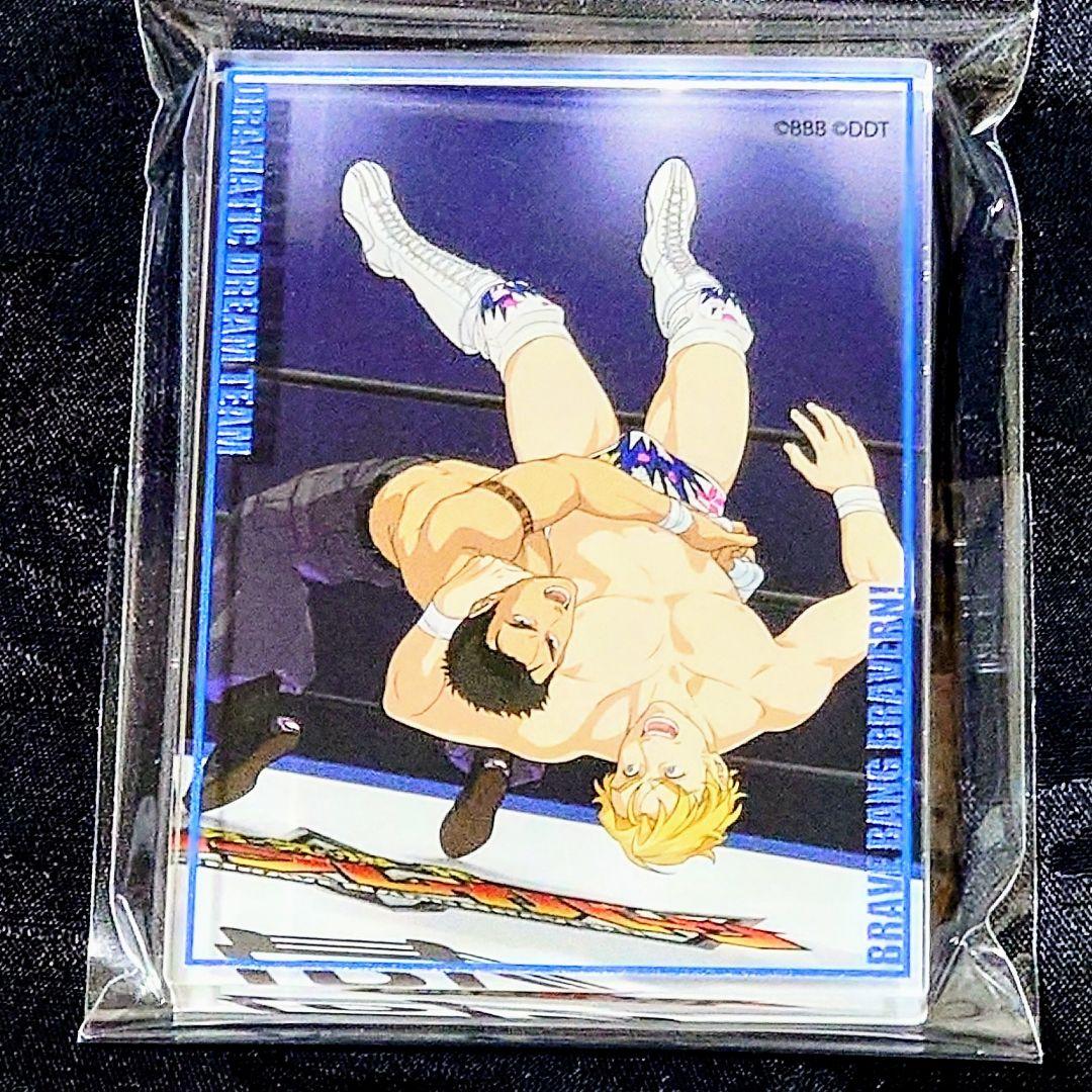 ブレイバーン ＤＤＴプロレス コラボ アクリルブロック イサミ スミス B