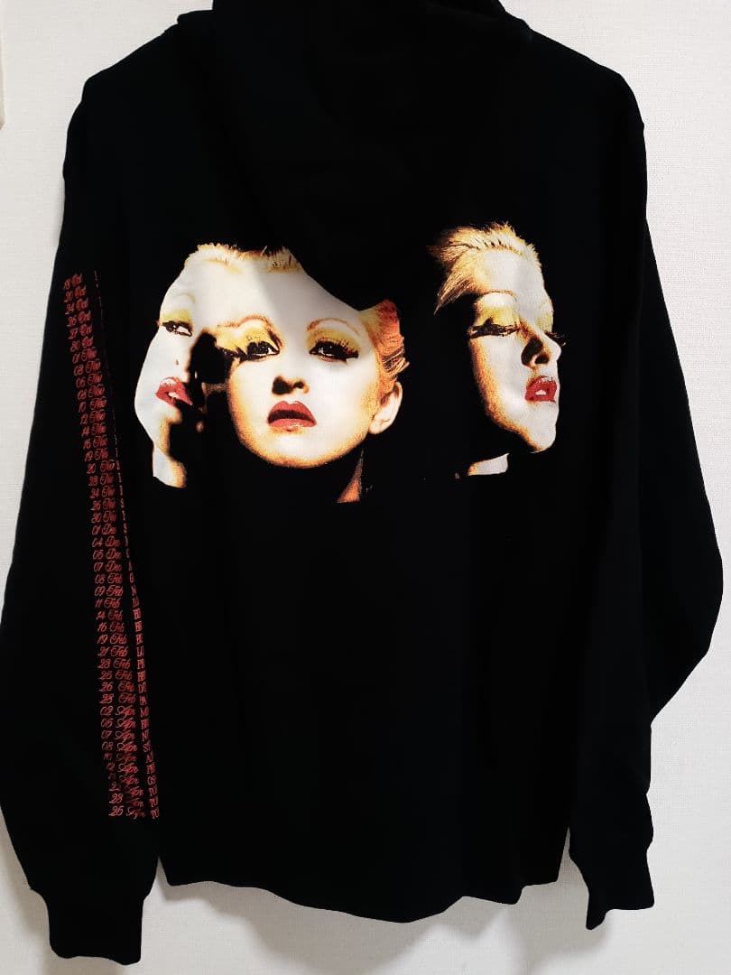 シンディローパー　ツアー　パーカー　Mサイズ