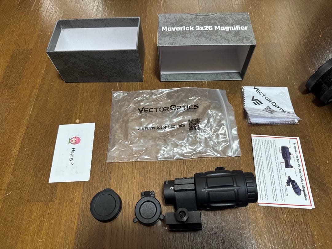 トイガン Vector Optics Maverick 3x26 Magnifier