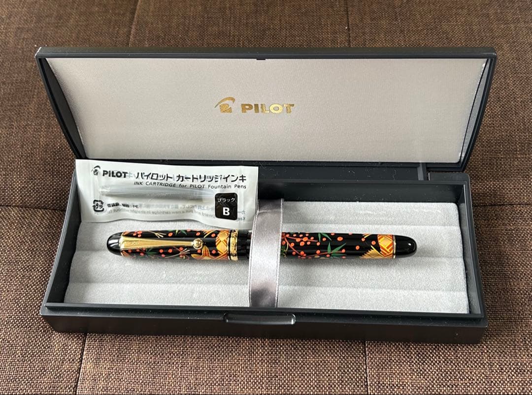 会津漆 PILOT万年筆（新品・未使用）