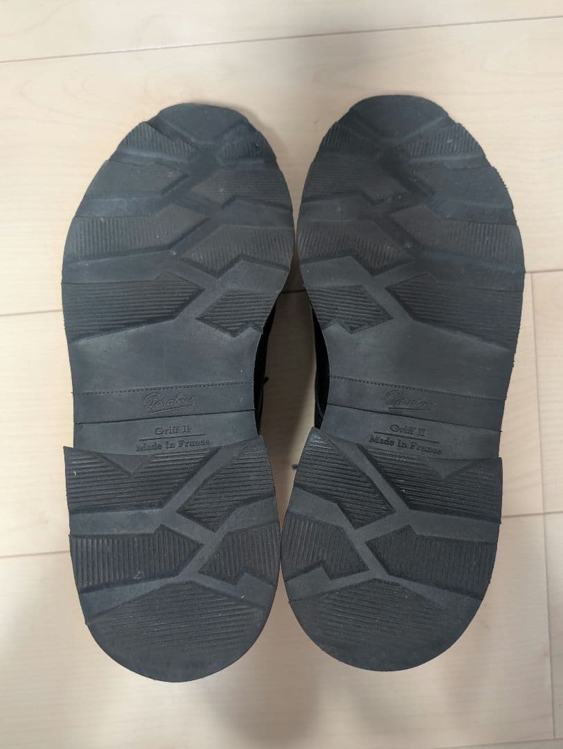 パラブーツ　アゼイ ブラック 8