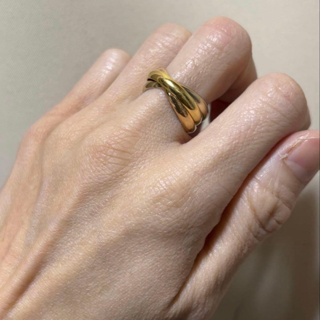 Cartier トリニティリング　#55 9g