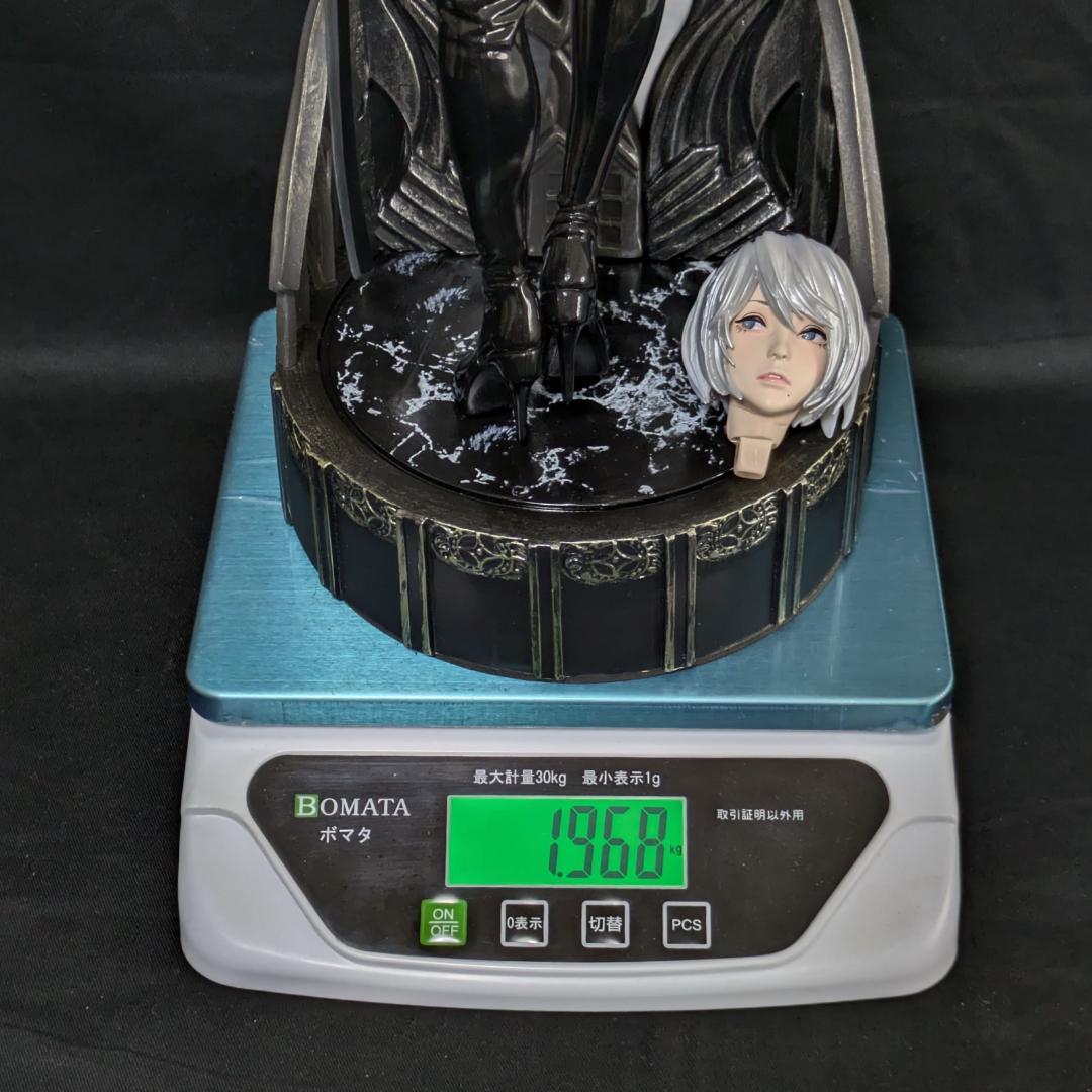 ニーアオートマタ 中破 2B 姿見 61㎝ 頭部２種 完成品フィギュア ミラー