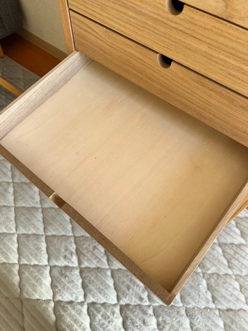 多段 ナチュラル木製 引き出し10段チェスト