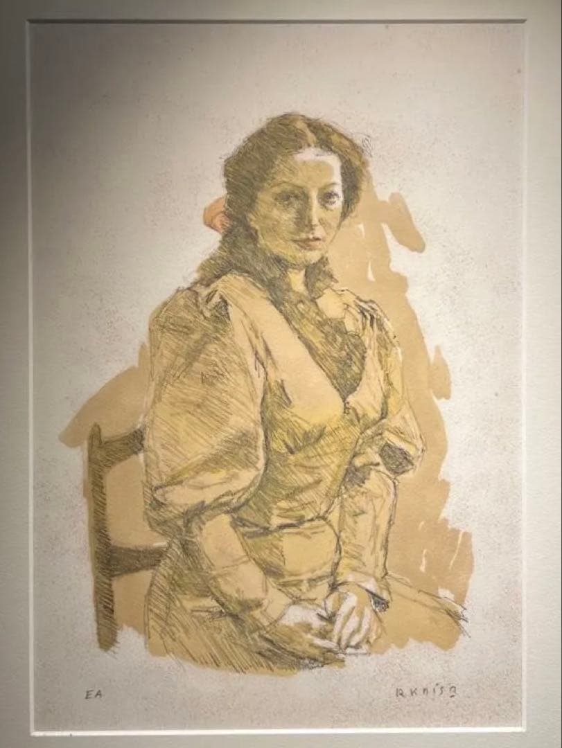 小磯良平　lithograph EditionEA