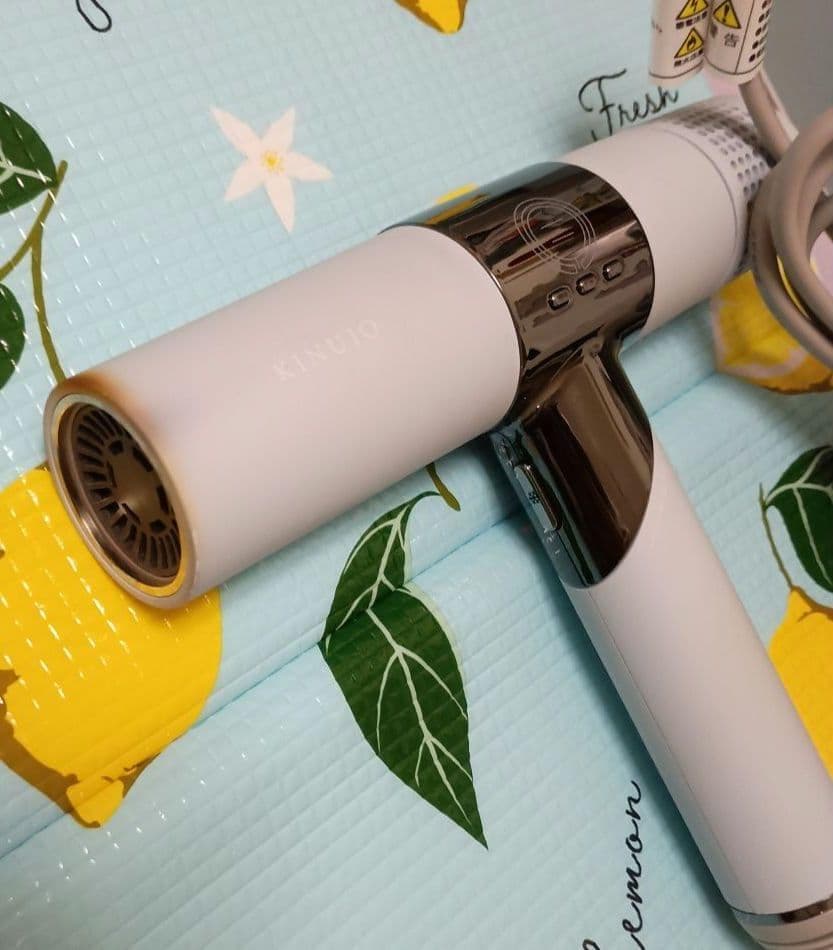 KINUJO キヌージョ ヘアドライヤー 美品 限定色 ペールブルー 絹女