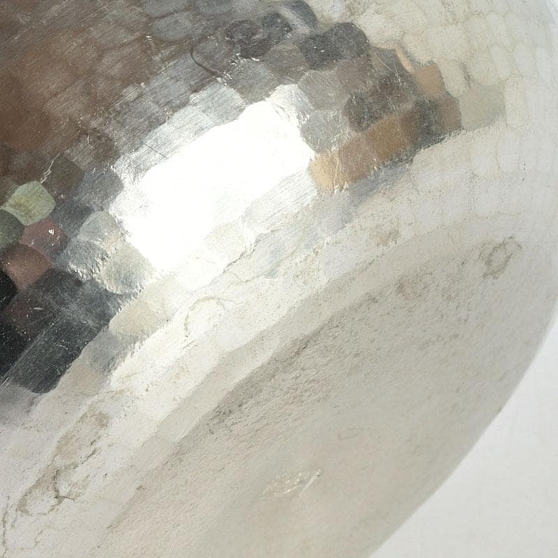 煎茶道具　京屋　本錫製　湯沸　やかん　共箱　M　9385