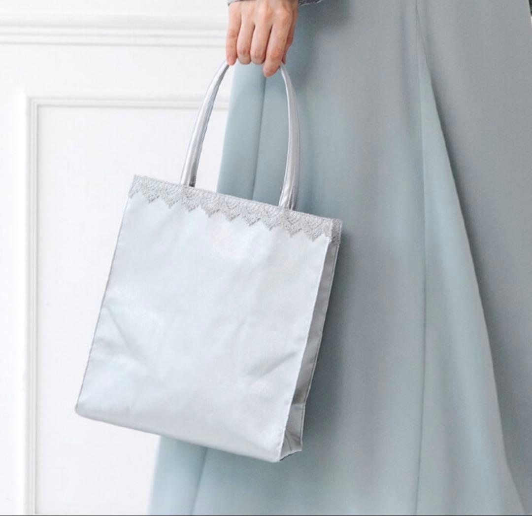 東京ソワール　シルバー パーティーバッグ　サブバッグ　まとめ売り　結婚式　バッグ