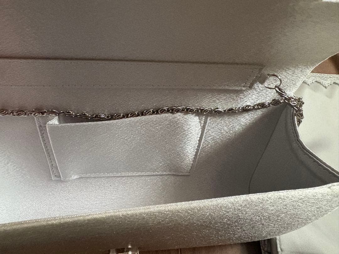 東京ソワール　シルバー パーティーバッグ　サブバッグ　まとめ売り　結婚式　バッグ