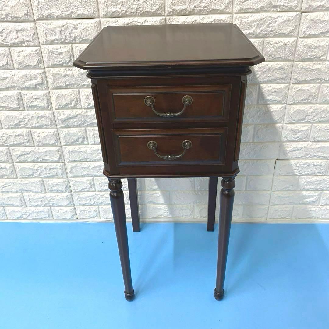 【マルニ木工】KENT COURT アンティーク 電話台 飾り棚【Maruni】