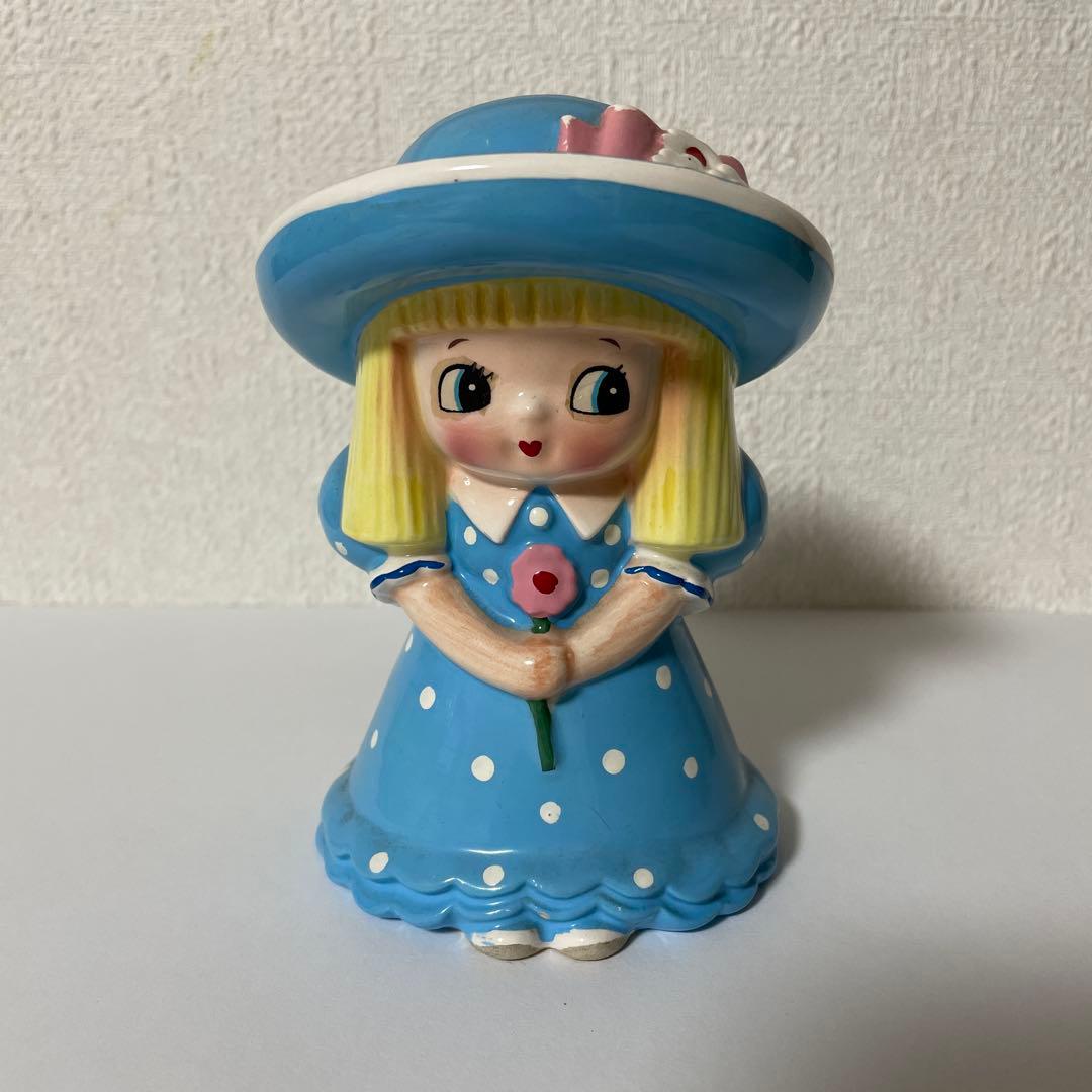 内藤ルネ　陶器　貯金箱