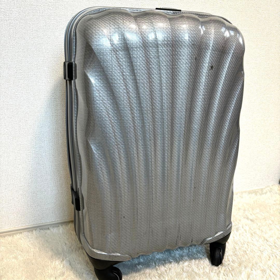 美品✨samsonite サムソナイト　コスモライト　キャリーケース　シルバー