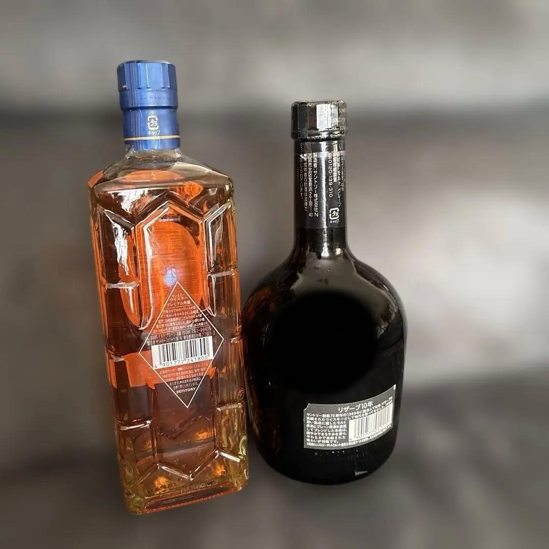サントリーウイスキー プレミアム43% & スペシャルリザーブ10年