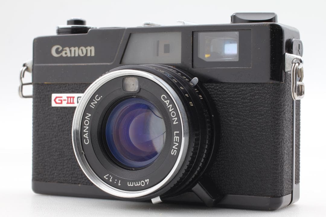【整備済　美品】Canon Canonet QL17 GIIIブラック　1391